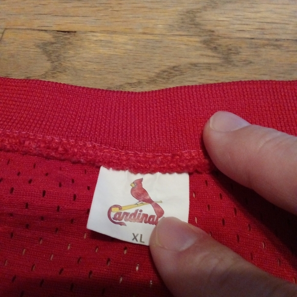 St. Louis Cardinals Retro Mesh Jersey SGA XL Shirt MLB Baseball - Picture 3 of 4